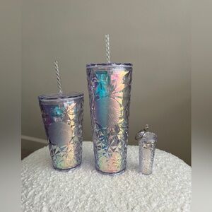 Starbucks iridescent tumblers